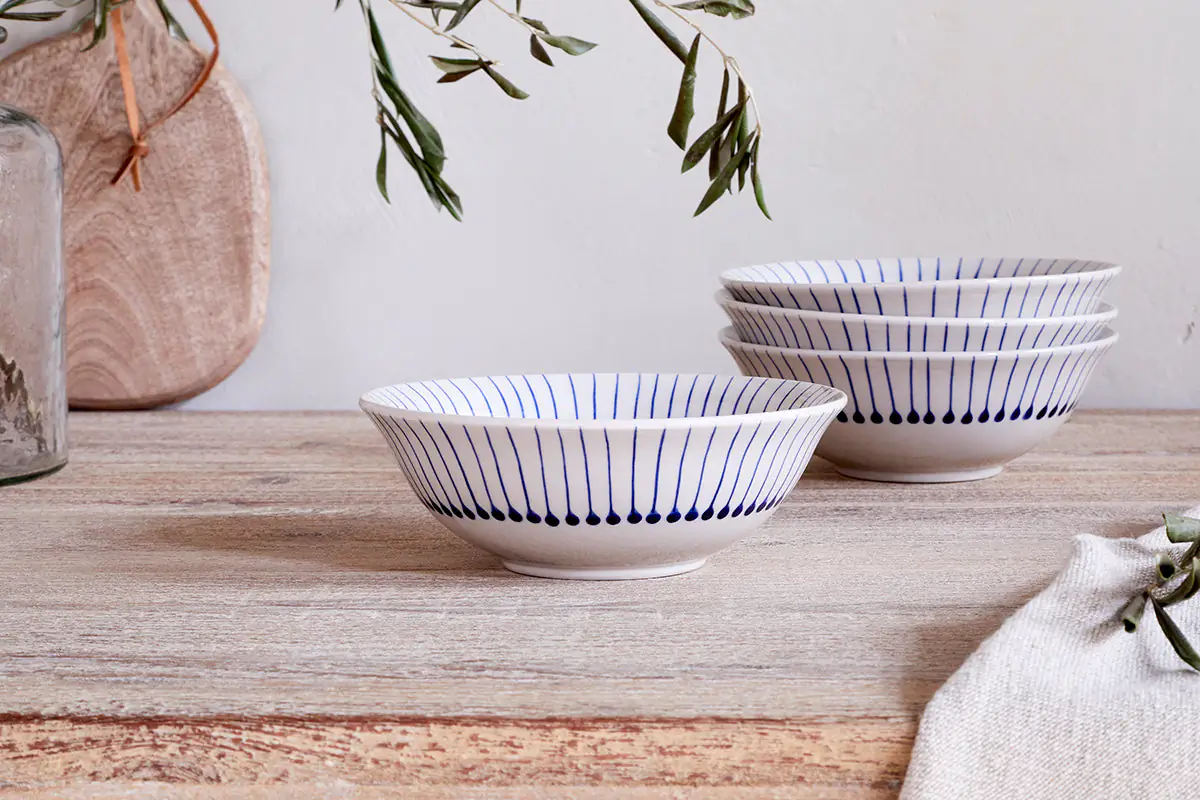 Nkuku - Iba Cereal Bowl - Indigo
