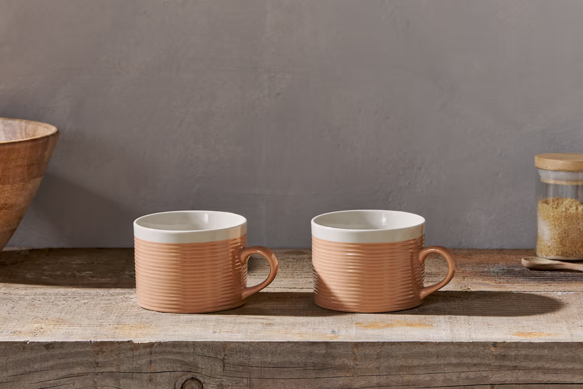 Nkuku - Kai Mugs - Terracotta (Set of 2)