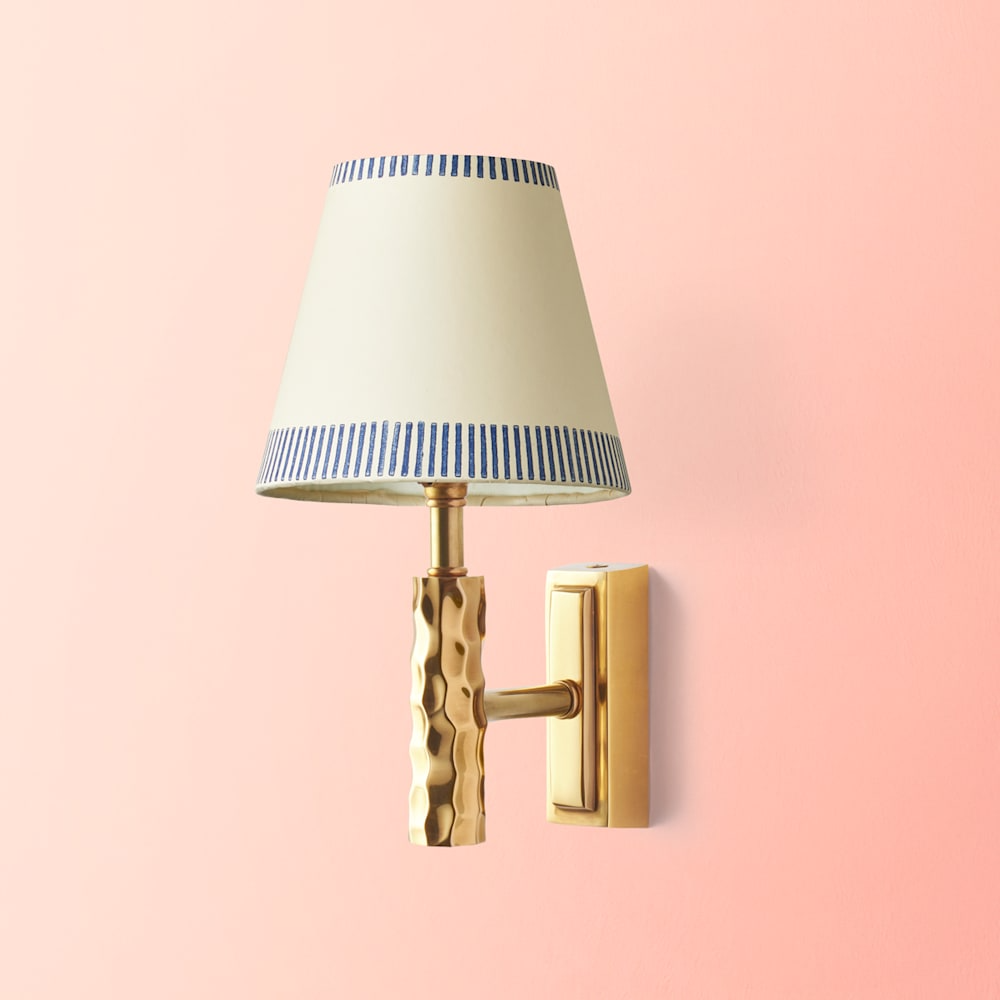 Pooky - Dimple Wall Fitting - Brass