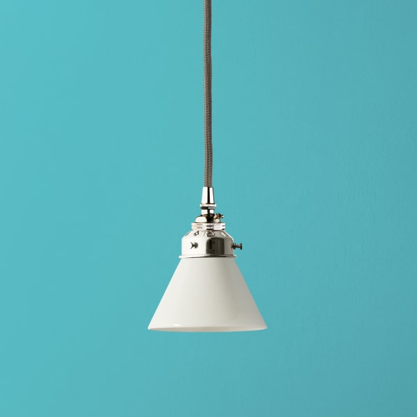 Pooky - Flora Ceramic Pendant Light Shade - Aran Glaze