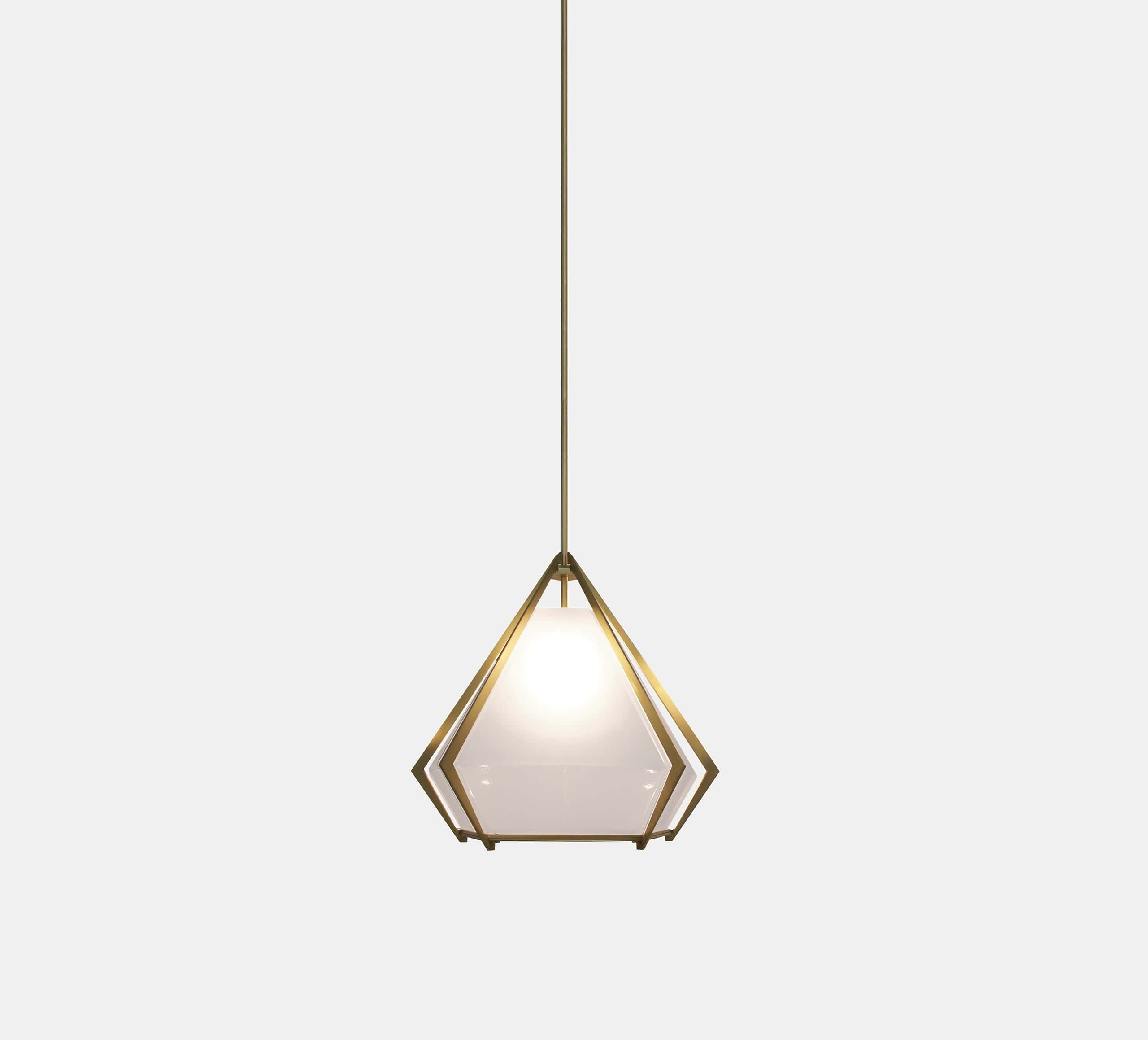 HARLOW SMALL PENDANT-ALABASTER WHITE GLASS-SATIN BRASS FINISH-GABRIEL SCOTT-min