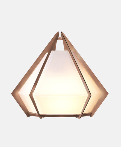 HARLOW WALL SCONCE-ALABASTER WHITE GLASS-SATIN COPPER-GABRIEL SCOTT-min